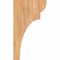 Ekena Millwork Yorktown Smooth Corbel, Western Red Cedar, 3 1/2"W x 10"D x 18"H COR04X10X18YOR00SWR - alternate 4